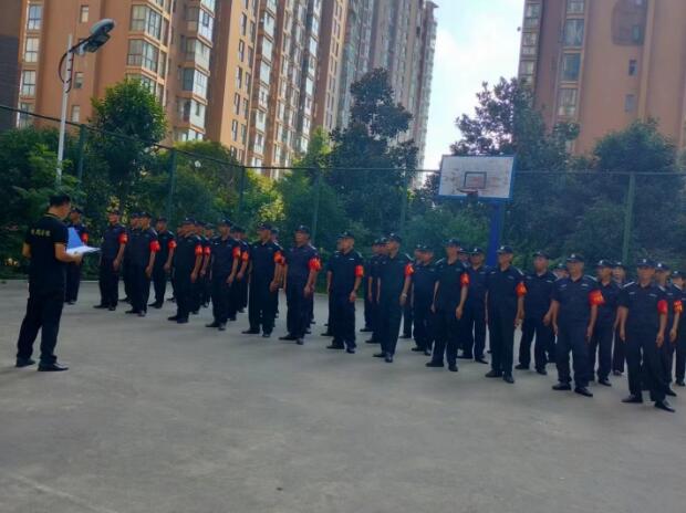 保安定期培訓、定期業(yè)務能力驗收！