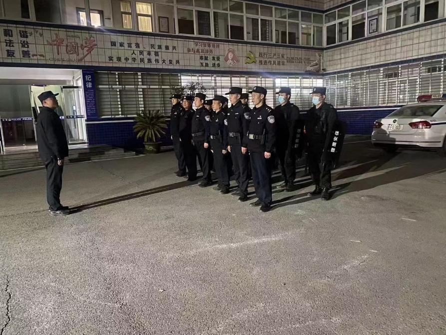 獵鷹保安組建“警保聯動”巡查隊伍